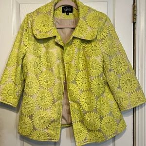 Luii Floral Embroidery Jacket